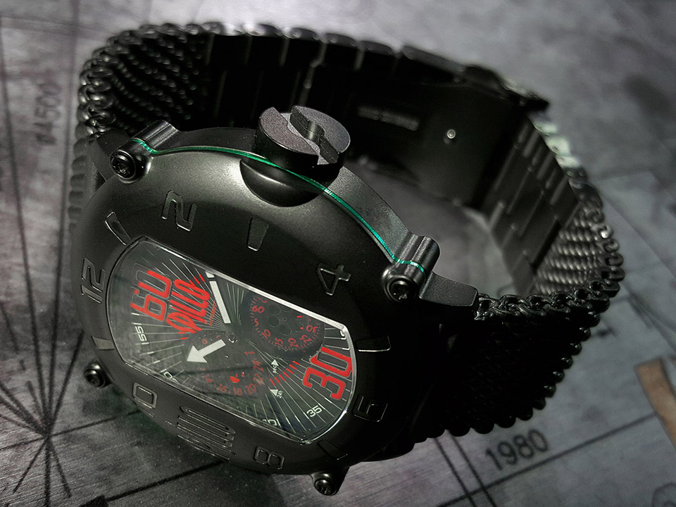 イタリア メンズ腕時計 SPILLO SPEED DEMON SDP4K-MK