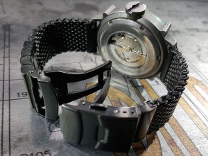 SPILLO 機械式腕時計 ミラネーゼブレスレット