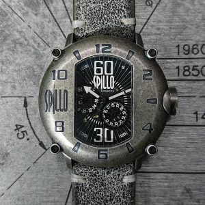 スピーロの腕時計 レザーストラップ